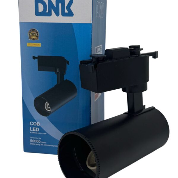 რელსის სანათი – აკრილის კორპუსი, ცვლადი ნათურით, LED Spot (ფართო გაშლა)