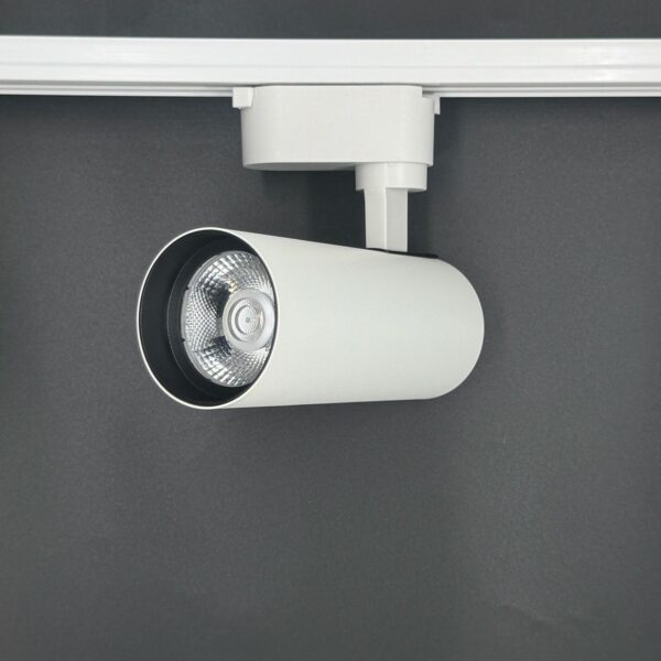 რელსის სანათი – ალუმინის კორპუსი 20W, 4000K, LED Spot